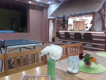 Chata s baznem - Bozkov - Jesenn