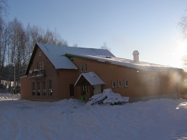 Chata s baznem - Bozkov - Jesenn