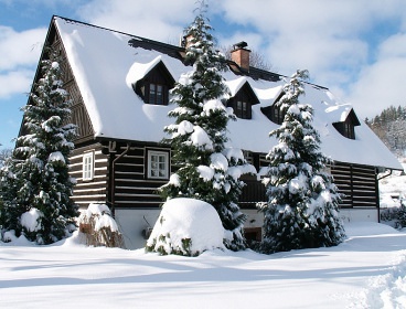 Roubenka s baznem - chalupa Podkrkono
