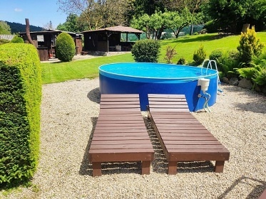 Chalupa wellness a bazn - esk les - Domalicko