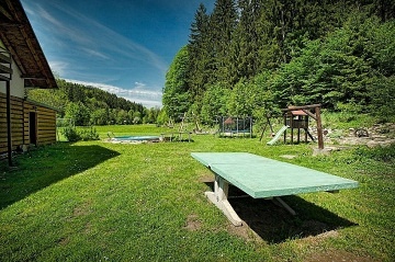 Chalupa bazn a sauna - ky v Orlickch horch