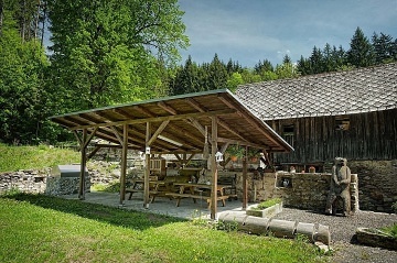 Chalupa bazn a sauna - ky v Orlickch horch
