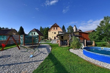 Chalupa s bazénem - Apartmány Šumava - Volary
