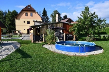 Chalupa s bazénem - Apartmány Šumava - Volary