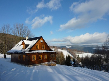 Roubenka s baznem - Stbrnice - Jesenky