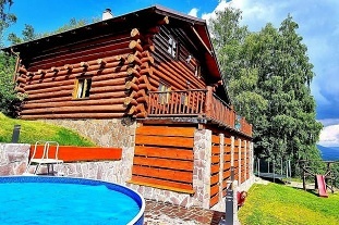 Horsk� srub - baz�n a v��ivka - Jesen�ky - Krali��k