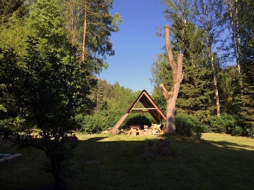 Roubenka na samot� - Lu�ick� hory - Z�mek Lemberk