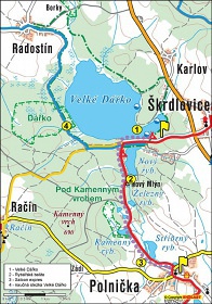 Chata Na hr�zi - Velk� D��ko - ���rsk� vrchy