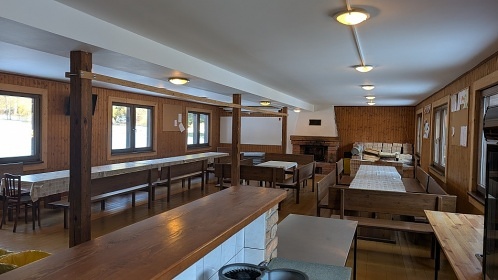 Chata Krlick Snnk - pramen eky Morava