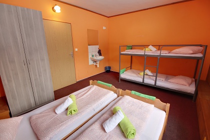 Chata Krlick Snnk - pramen eky Morava