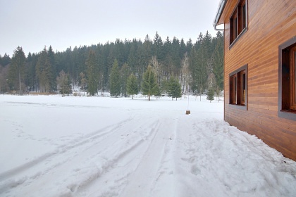 Chata Krlick Snnk - pramen eky Morava