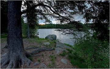 Chalupa esk Kanada - hrad Landtejn - Hrky