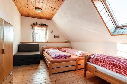 Rouben� chalupa s baz�nem - Krkono�e - Ponikl�