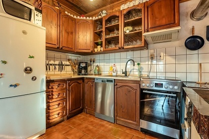 Roubenka Homole - baz�n a koupac� sud - Krkono�e