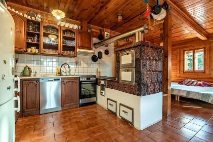 Roubenka Homole - baz�n a koupac� sud - Krkono�e