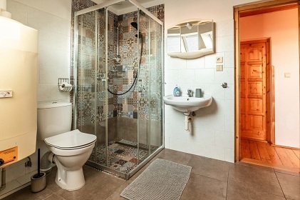 Rouben� chalupa s baz�nem - Krkono�e - Ponikl�