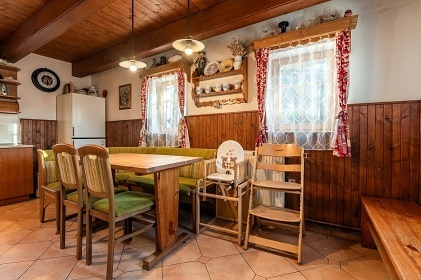 Roubenka Homole - baz�n a koupac� sud - Krkono�e