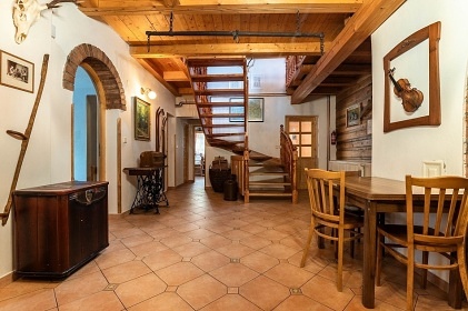 Roubenka Homole - baz�n a koupac� sud - Krkono�e