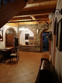 Roubená chalupa s bazénem - Krkonoše - Poniklá