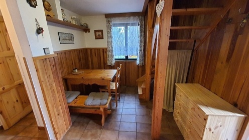 Rodinn� chata v lese - u Prahy - p�ehrada Vran�