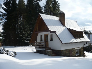 Chata s jezírkem - Borová - Žďárské Vrchy