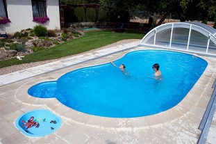 Chalupa s baz�nem - �esk� r�j a Podkrkono��