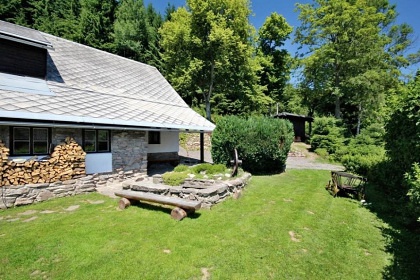 Wellness chalupa s baznem - vrch Zaklet