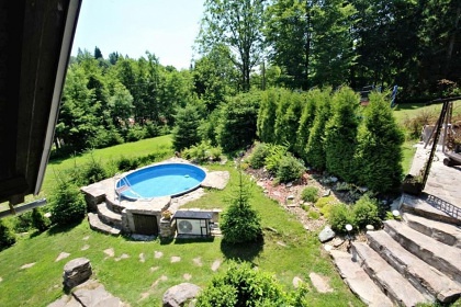 Wellness chalupa s baznem - vrch Zaklet