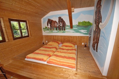 Wellness roubenka s baz�nem - vrch Zaklet�