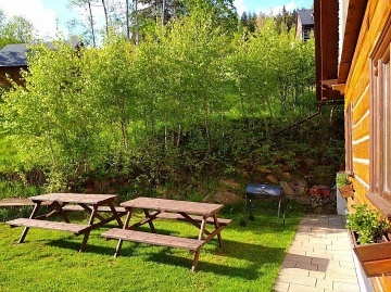 Roubenka Port�ky - v�hled do �dol� Velk� �py