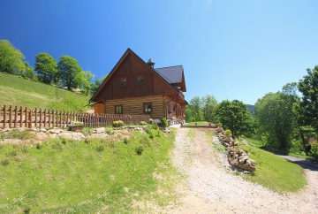 Roubenka Port�ky - v�hled do �dol� Velk� �py