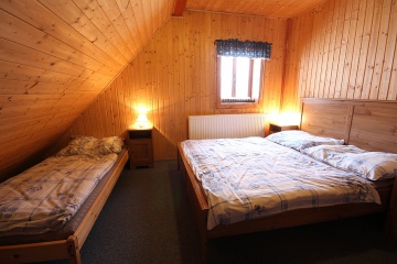 Roubenka Port�ky - v�hled do �dol� Velk� �py