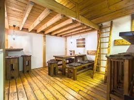 Chalupa a bazén - Slezská Harta - Rešovské vodopády