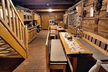 Roubenka s kachlov�mi kamny - �umava - Blanice