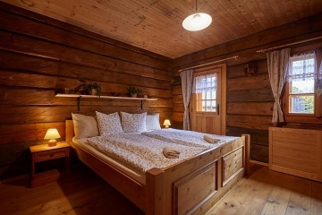 Roubenka s kachlov�mi kamny - �umava - Blanice