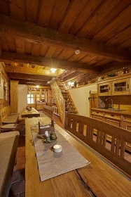 Roubenka s kachlovými kamny - Šumava - Volary