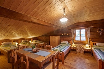 Roubenka s kachlovými kamny - Šumava - Volary