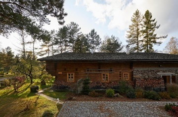 Roubenka s kachlovými kamny - Šumava - Volary