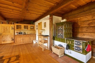 Roubenka s kachlov�mi kamny - �umava - Blanice