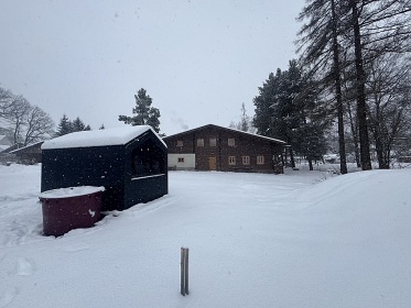 Roubenka s kachlov�mi kamny - �umava - Volary