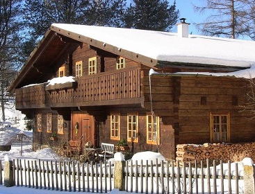 Roubenka s kachlov�mi kamny - �umava - Blanice