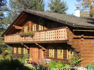 Roubenka s kachlovými kamny - Šumava - Volary