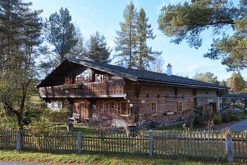 Roubenka s kachlov�mi kamny - �umava - Blanice