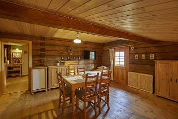 Roubenka s kachlov�mi kamny - �umava - Blanice