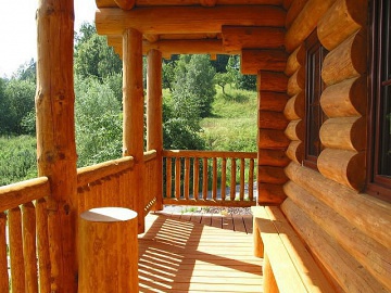 Kanadský srub - CHKO Broumovsko - Adršpach