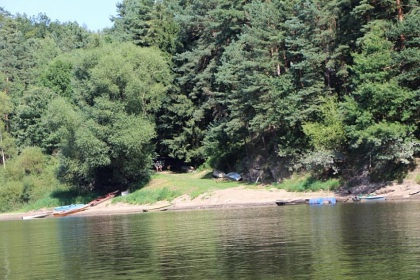 Chata s bazénem Doubrava - ubytování Orlík