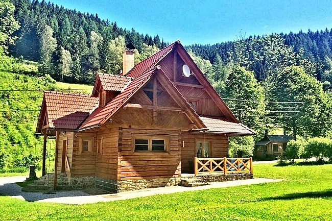 Srub Javornek - chalupa 2 apartmny - Karolinka