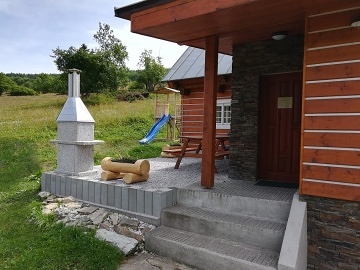 Roubenka Krkono�e - se saunou - �ern� Voda