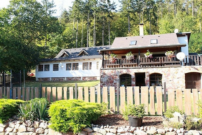 Chata Olí - Sýkořice - Berounka - Křivoklát