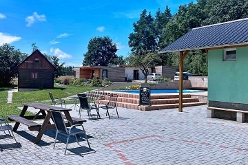 Penzion s bazénem - Český ráj - hrad Kost
